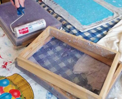Knižní vazba Atelier ŠUM Výroba ručního papíru